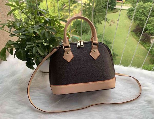 

evening bags classic alma bb old flower brown checkerboard crossbody bag fashion luxury designer shoulder bags clutch handbag shel