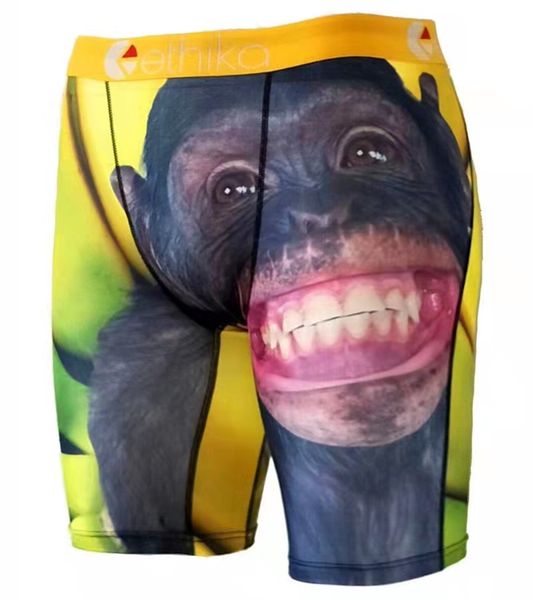 

swimwears ethika briefs men's boxer shorts breif pattern sports hip-hop rock consumer underwear skateboard street fashion stretch s-xl