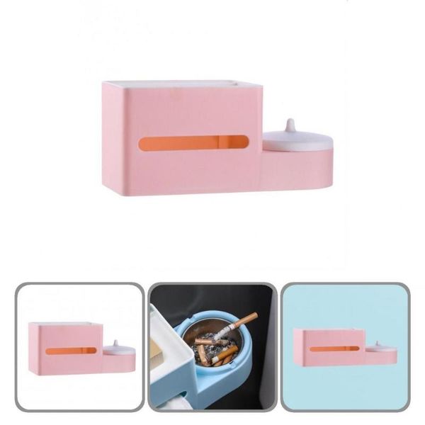 

tissue boxes & napkins three-dimensional fashion napkin storage box with mobile phone holder plastic wear-resistant for bedside