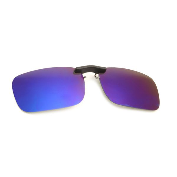 

flip up sunglasses 1pc clip-on polarised day night vision flip-up lens driving glass uv400 wholesale, Silver