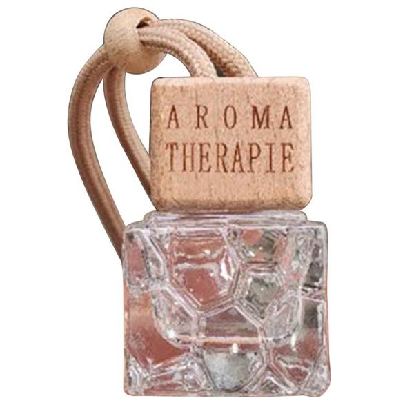 

car air freshener interior perfume empty bottle for auto oils clear ornament car-styling pendant glass