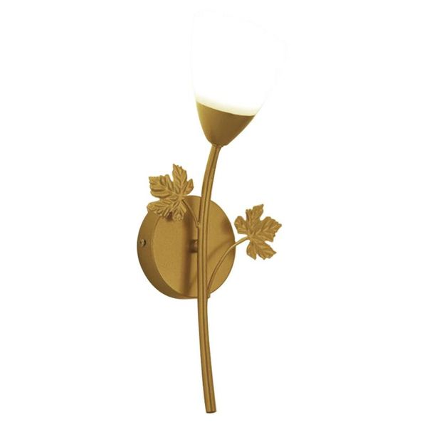 

wall lamp 1pc creative flower bedroom single head light bedside