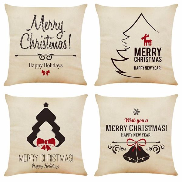 

cushion/decorative pillow christmas cushion cover sofa cases seat car home decor decorative for pillowcase