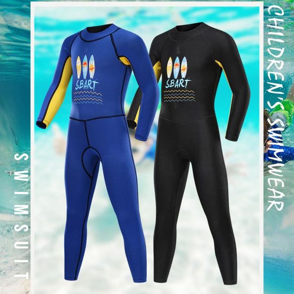 

children's diving suit, skin rash protection, surfing, swimming, swim wear