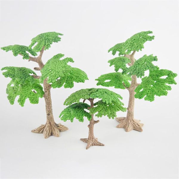 

decorative flowers & wreaths 2 pieces miniature fairy garden pine trees mini plants dollhouse decor accessories gardening ornament