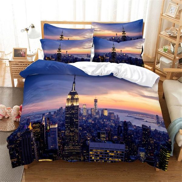 

bedding sets 3d landscape set  duvet cover bed cotton bedroom