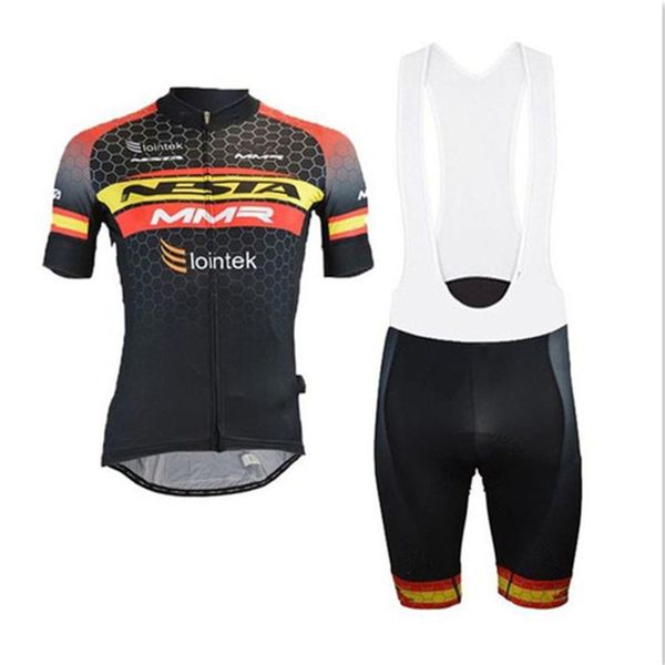 

summer men's short-sleeved quick-drying clothes suspender leggings suit bicycle sports equipment cycling racing sets, Black;blue