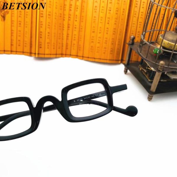 

fashion sunglasses frames 2021 acetate glasses creative men women prescription eyeglasses frame miopia, Black