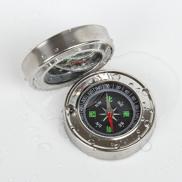 

stainless steel compass hiking camping travel direction waterproof navigation sports outdoor equipment q1066cm gadgets