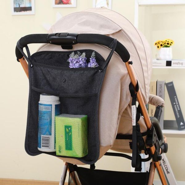 

stroller parts & accessories baby hanging bag back out storage 4 colors