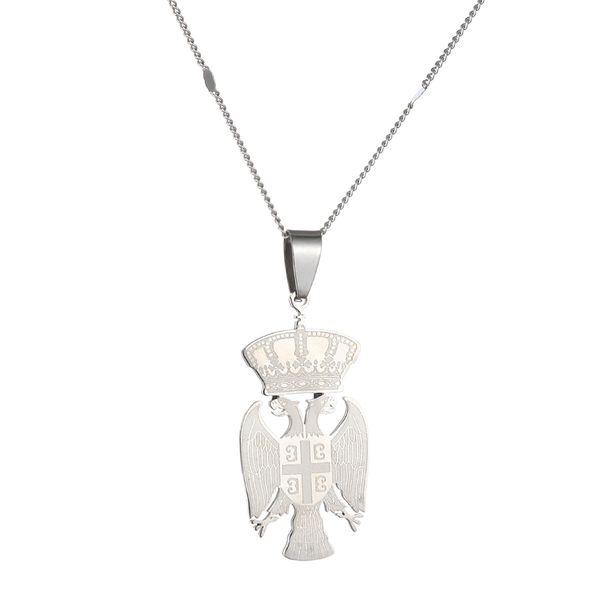 

serbia eagle pendant necklaces srbija serbian women jewelry, Silver