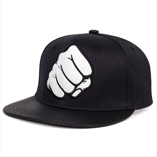 

fist printed wild casual hat hip hop snapback cap cotton adjustable caps sports gorras casquette, Blue;gray