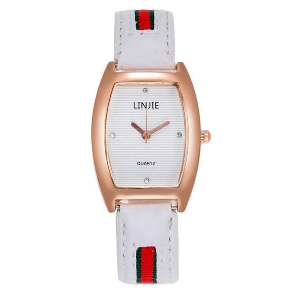 

wristwatches 2021 european and american personality quartz watch fashion manufacturers direct sales performance goods, Slivery;brown