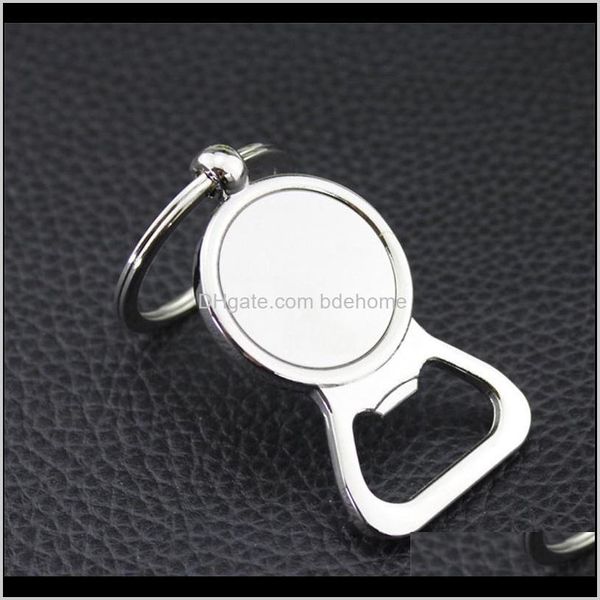 Keychains Moda AESSORIES DROP ENSCRIￇￃO 2021 10 PCS/LOT Bottle abridor de cerveja Kichain DIY para 25 mm de gays de vidro Cabochon