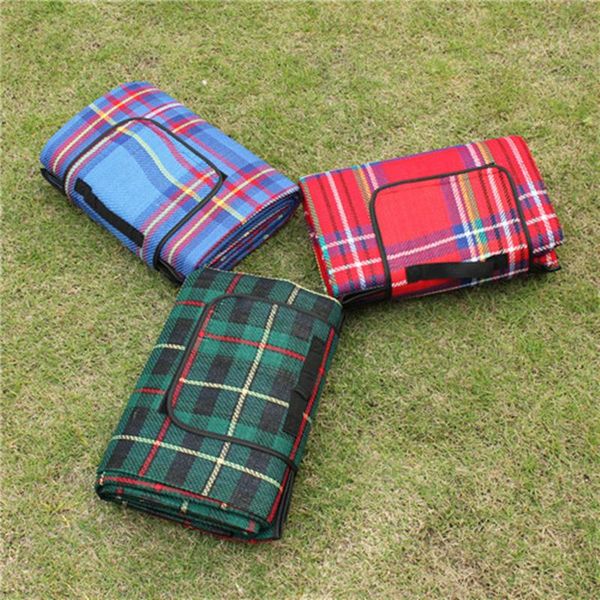 

vilead 2 size folding camping mat outdoor beach picnic lightweig waterproof sleeping pad moistureproof plaid blanket pads