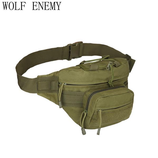 

outdoor military tactical waist pack shoulder bag molle camping hiking pouch climbing bags