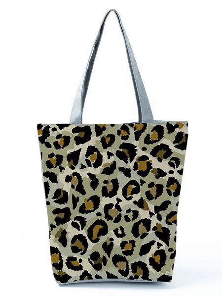 

shoulder bags leopard print bag ladies outdoor creativity fashion eco friendly women all-match high capacity portable handbags