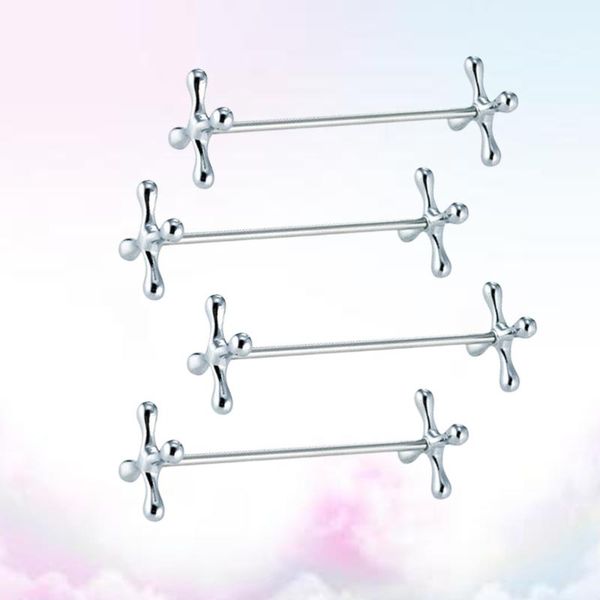 

chopsticks 4pcs plum blossom shape design zinc alloy rack rest chopstick holder practical support for home kitche