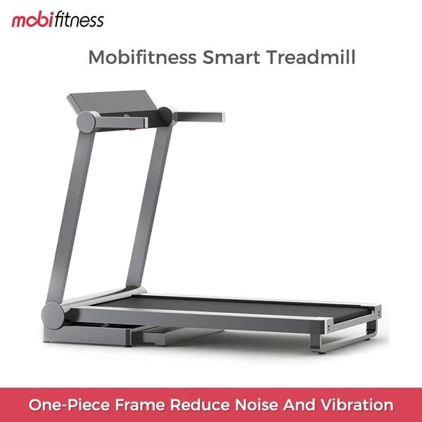

mobifitness smart treadmill foldable fully automatic 90Â° vertical folding indoor exercise equipment folding fitness treadmill(price includes