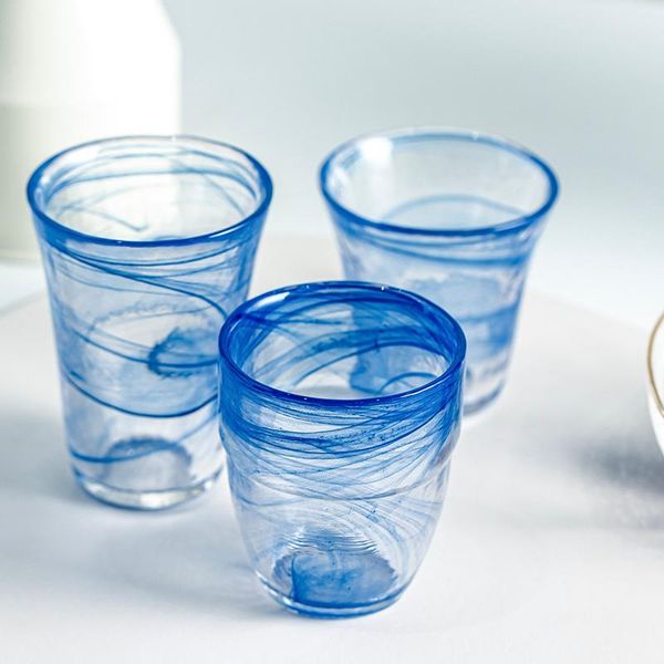 

wine glasses whiskey juice glass bottle round crystal milk beer latte creative cocktail pretty de vidrio dining by60gb