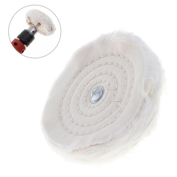 

car sponge 1pcs 3"inch 75mm cloth buffing wheel mirror polishing grinder for jewelry wood metal abrasive tool