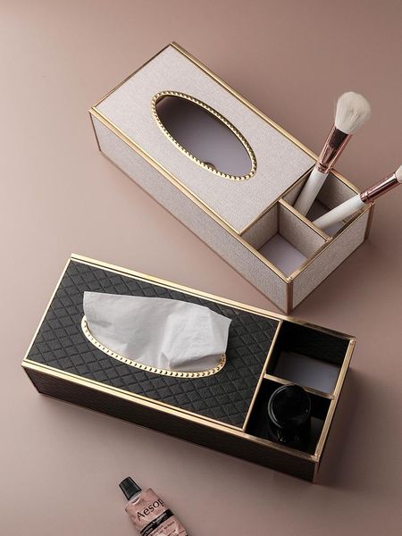 

multifunctional tissue box household deskremote control storage toilet home decoration ornaments boxes & napkins
