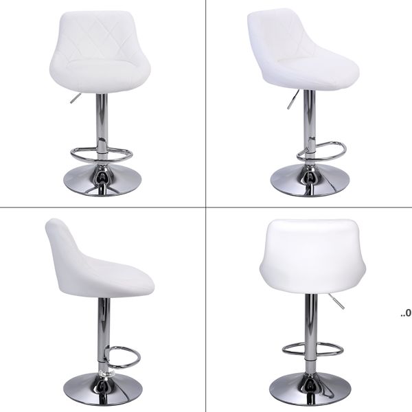 

modern bar stools high tools type adjustable chair disk rhombus backrest design dining counter pub chairs white seaway fwf9404