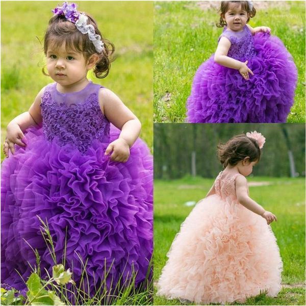 

girl's dresses girl beauty pageant birthday christmas decal custom baby child party dress o neck tulle flower1, Red;yellow
