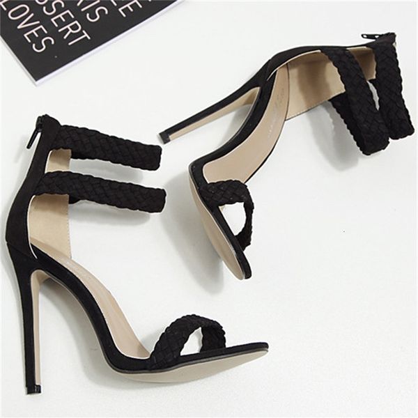 

sandal women's high summer sandals, Black