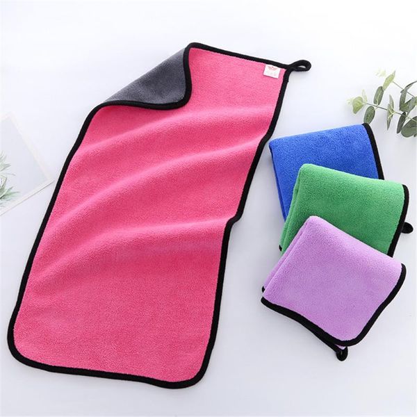 

car sponge soft coral fleece wash microfiber towel cleaning drying cloth care detailing auto washtowel never scrat