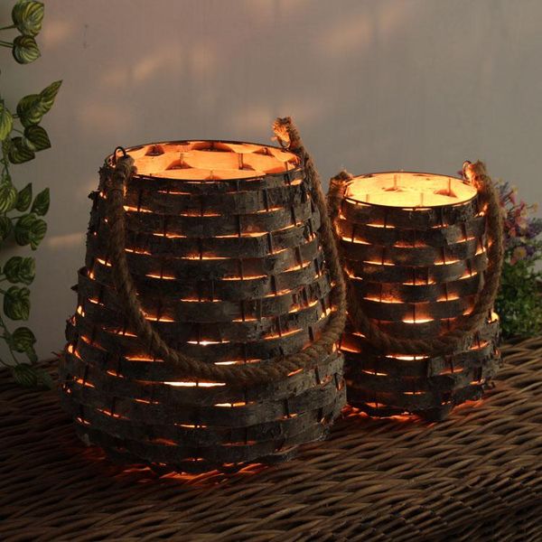 

antique candle holder maded by wood 7 metal christmas rope table home bar party 461015 holders
