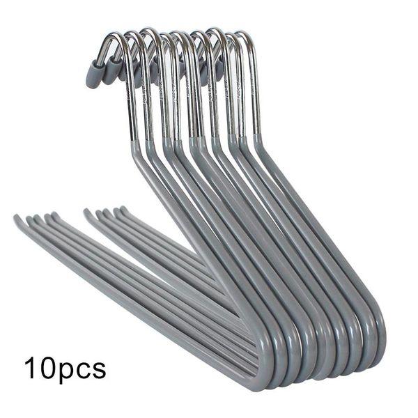 

hangers & racks metal open-end non slip slacks pant trouser organizers set oct998