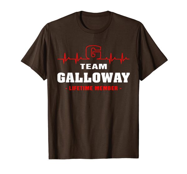 

Team Galloway lifetime member shirt surname, last name gift T-Shirt, Mainly pictures