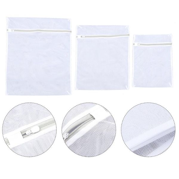 

laundry bags 3pcs clothing washing pouch reusable net bag washer