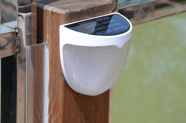 

outdoor wall lamps solar light garden lighting control 6leds