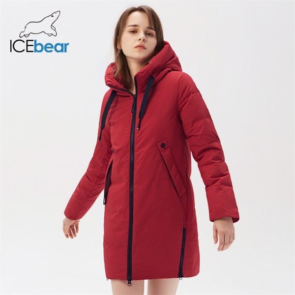 

fashion high-quality hooded women's jacket winter brand coat gwd5i 211008, Black