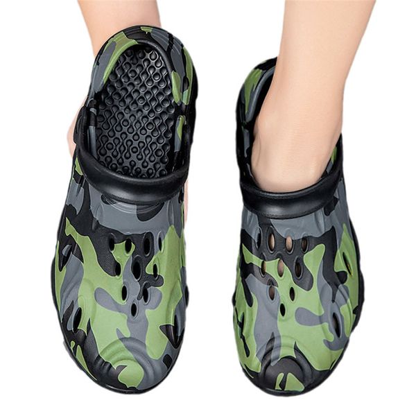 

summerfourteen slippers fashion on outdoor slip casual beach waterproof shoes men classic nursing clogs hospital women work medical sandals, Black
