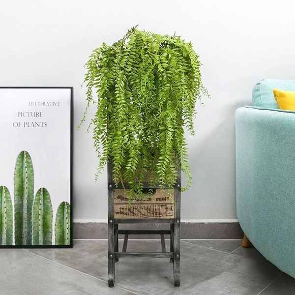 

decorative flowers & wreaths , 90cm aquatic plants, green plant hanging baskets, wedding background,tv wall,fence,diy shopping mall ceiling
