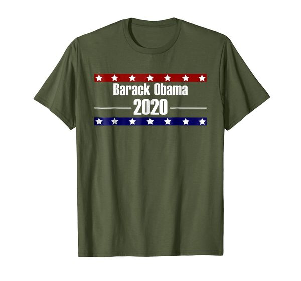 

funny barack obama for president 2020 shirt, White;black