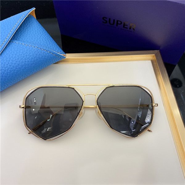 

068 men and women square sunglasses metal frame retro uv400 lenses eye protection classic style gift box, White;black