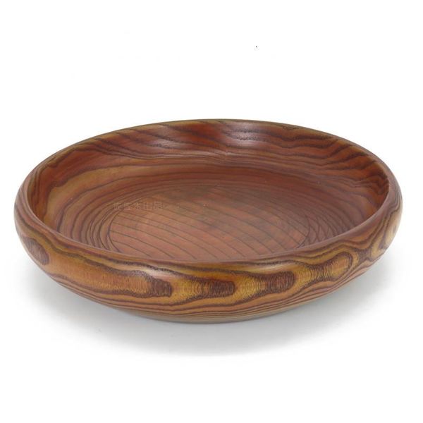 

dishes & plates solid wooden salad bowl large size fruit/snack storage jujube 1pc tableware friendly utensils