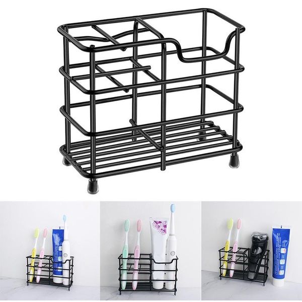 

toothbrush holders holder rust and slip resistant durable stainless steel open design for no buildup bathroom accessories ow