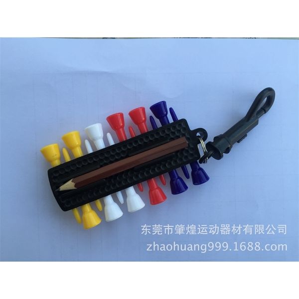 

golf tee easy to carry, nail seat with green fork mark marking pen accessories