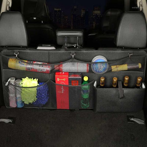 

car trunk storage organizer rear seat multi-pockets bag large capacity accessories1