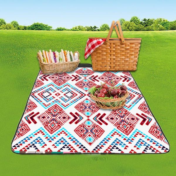 

easter handle design 3d digital printing full polyester oxford cloth picnic mat sleeping pad piknik beac colchon inflable outdoor pads