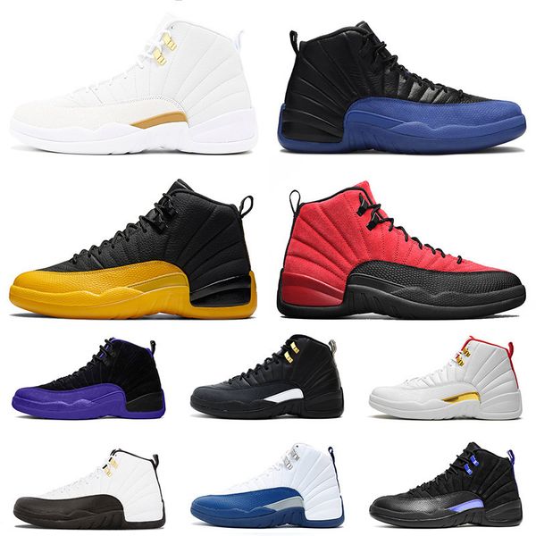 

jumpman 12 12s basketball shoes mens womens game royal black mens womens flu game university the master trainers sport sneakers 7-13