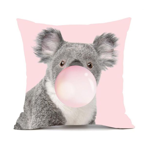 

cushion/decorative pillow cute cartoon girl heart animal cushion printed super soft car home decoration cover