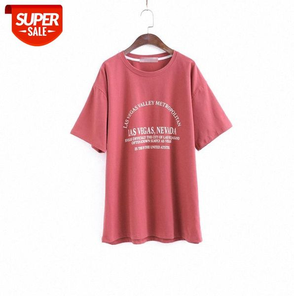 

li zhiqi korean letter printed t-shirt summer retro fashion round neck solid color short-sleeved bottoming 110562 #3w1q, Black;gray