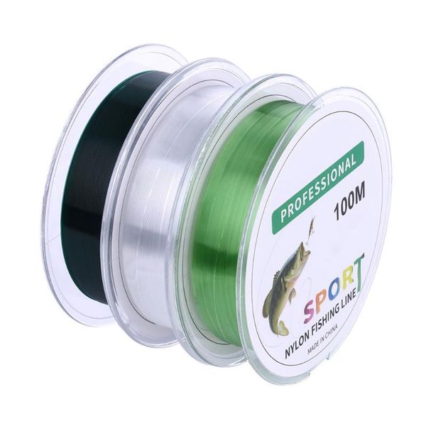 

braid line 100m hand fishing wear resisting nylon cable diy rod thread monofilament fish