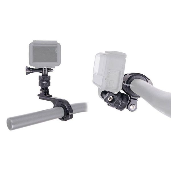 

car & truck racks aluminum alloy cycling bike bicycle handlebar mount clip 360Â° rotatable camera holder seat post clamp bracket